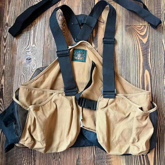 Vintage Mad Dog Gear Made In USA Turkey Vest Game Bird Hunting Pheasant Duck - Picture 1 of 6